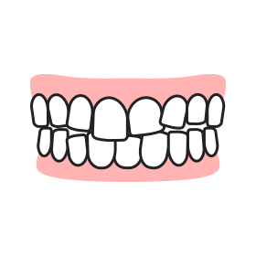 叢生のイラスト