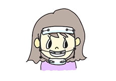 フェイシャルマスクのイメージイラスト